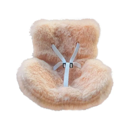 17Cm Doll Seat Labubu Doll Safety Seat Car Ventilation Safety Seat Plush Safety Seat Car Interior Decoration Cute Doll Accessory